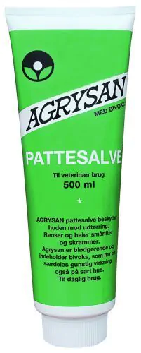 Pattesalve Agrysan med bivoks 500 ml Ryom