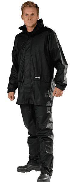 Regnsæt Weather Comfort Størrelse XS - 4 XL Sort PU/Polyester Ocean