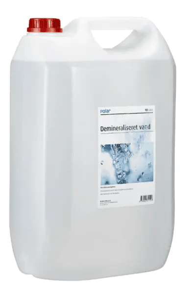 Demineraliseret vand 10 liter Polar 