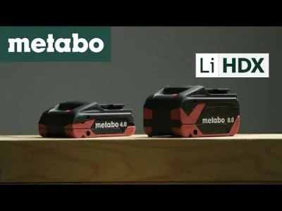 Batteri 18V 4,0Ah LiHDX Metabo